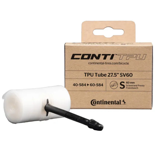 Continental - camera bicicleta TPU 27.5" - 40-584/60-584 - valva presta 60mm