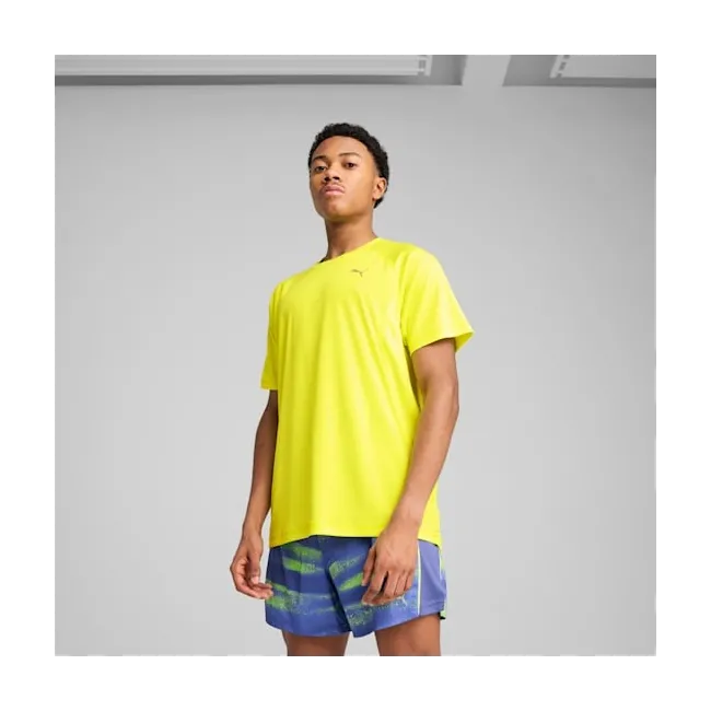 Puma - tricou tehnic - Run Velocity Tee - Lemon Sherbert
