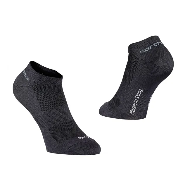 Northwave - sosete ciclism - Ghost 2 - inaltime 2.5 cm - negru