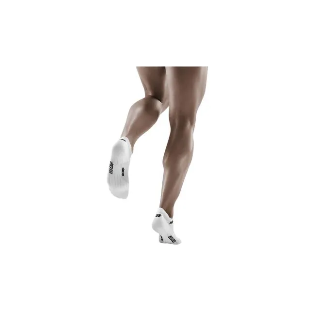 CEP - sosete compresie sub glezna - the run socks no show v4 - white