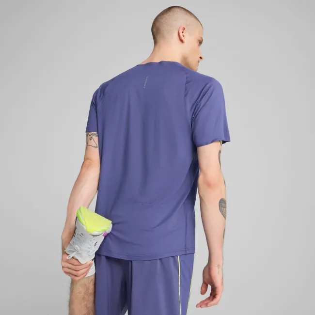 Puma - tricou tehnic - Run Cloudspun Tee - Blue Crystal