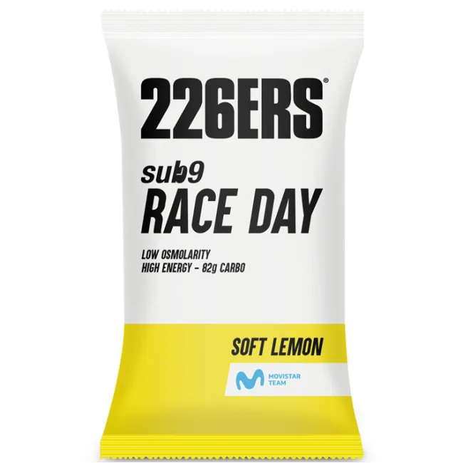 226ers - plic pudra energie - SUB9 race day - 82gr carbo - lamaie - 87.5gr