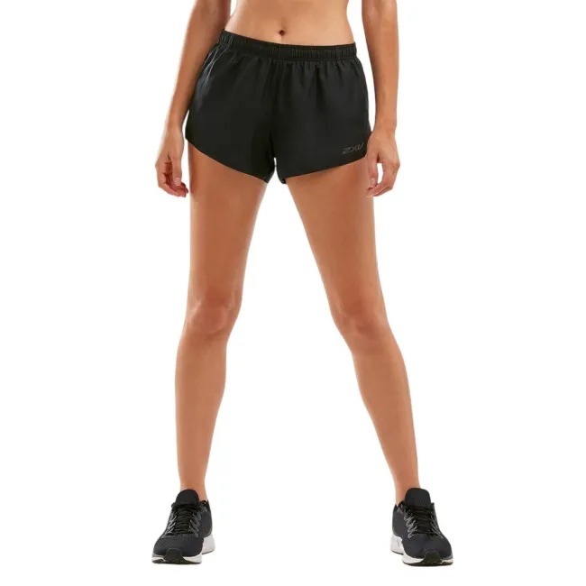 2XU - Pantaloni scurti pentru femei - GHST 3" Short - negru reflexiv