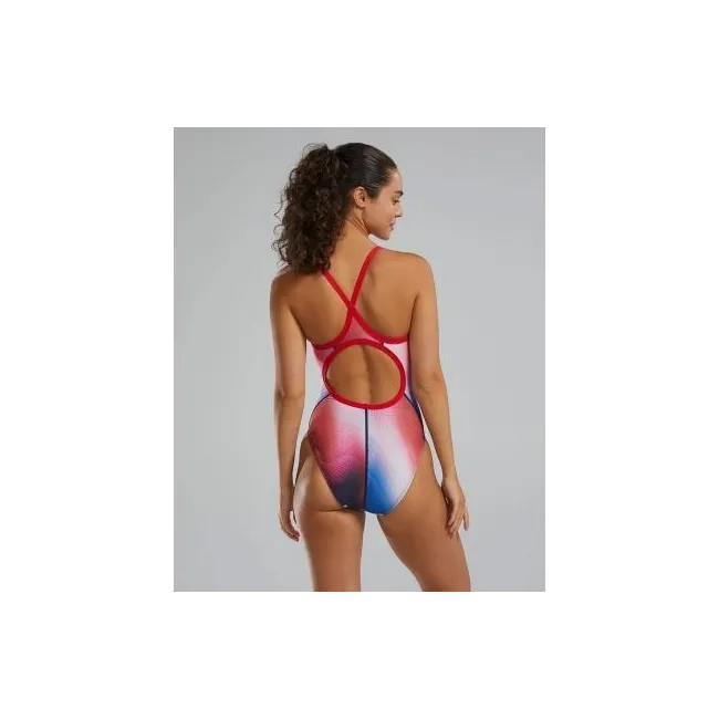 TYR - Costum femei - Unwaver Diamonfit - Navy Red