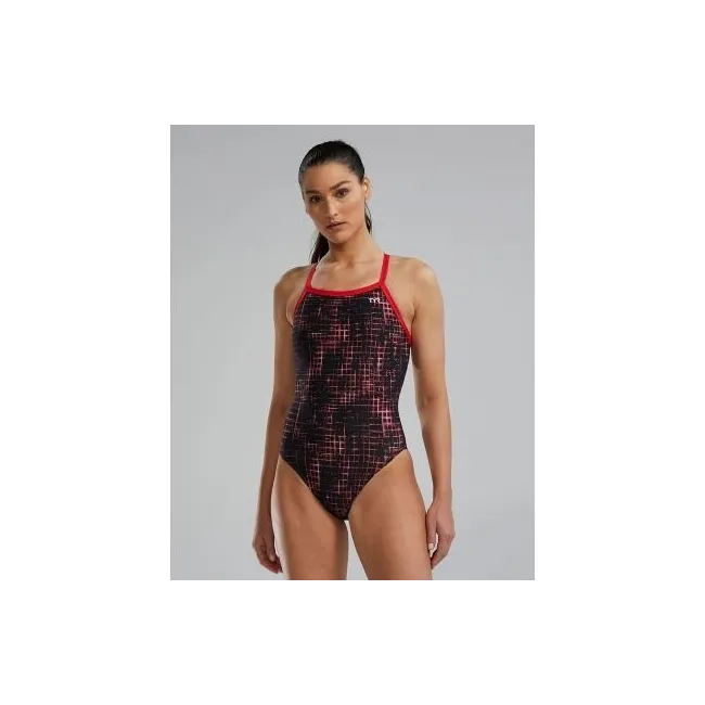 TYR - costum baie intreg pentru femei - Diamondfit - Atrix - rosu