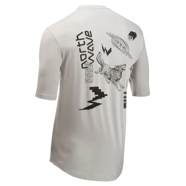 Northwave - tricou ciclism maneca scurta - Xtrail Jersey Short Sleeve - Light Grey