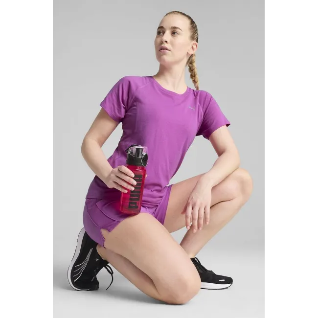 Puma - tricou tehnic - Run Velocity Tee W Berr - Wild Berry