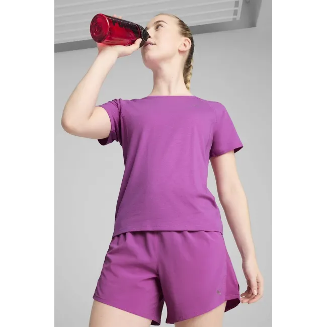 Puma - tricou tehnic - Run Velocity Tee W Berr - Wild Berry