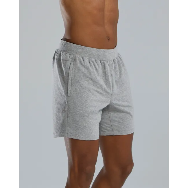TYR - pantaloni scurti - UltraSoft Men's Midweight Terry A.M. Shorts - Light Heather Grey