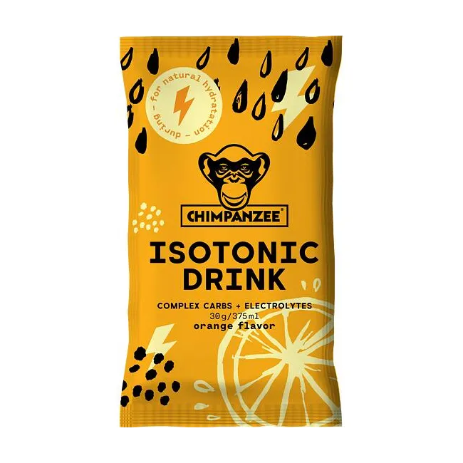 Chimpanzee - izotonic pudra - Gunpowder Energy Drink - Orange - 30g