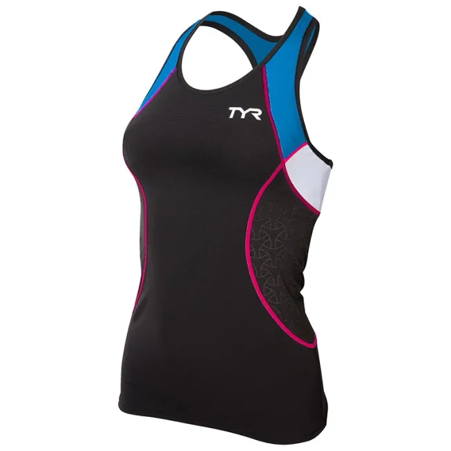 TYR Maiou Competitor Femei - negru-albastru-roz