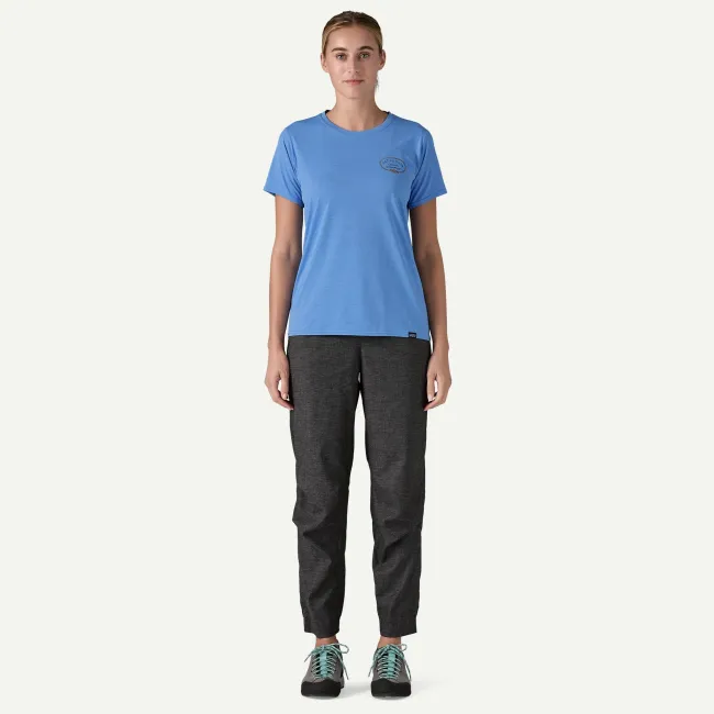 Patagonia - tricou - W Capilene Cool Daily Graphic Lands - Gri