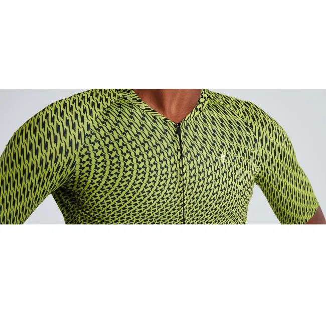 Specialized - tricou ciclism maneca scurta pentru barbati SL Bicycledelics Jersey - hyper verde negru
