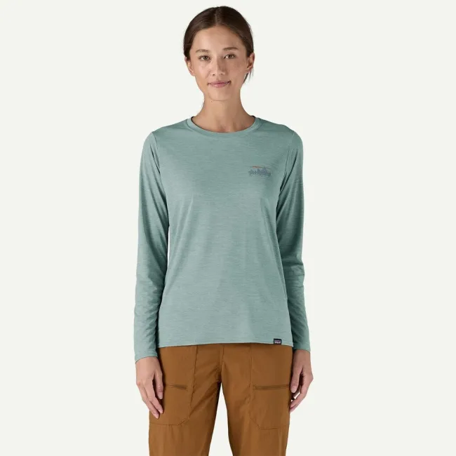 Patagonia - bluza - W Capilene Cool Daily Graphic - Portocaliu