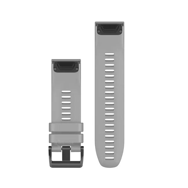 Garmin curea silicon QuickFit 26 - set 2 lungimi - gri pudra
