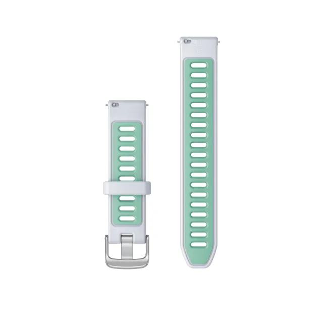 Garmin Quick Release 18 - curea silicon - alb-albastru tidal