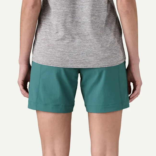 Patagonia - sort - W Landfarer Bike Shorts Wetland Blue - Albastru