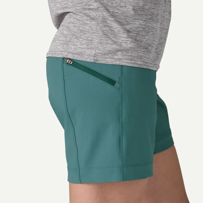 Patagonia - sort - W Landfarer Bike Shorts Wetland Blue - Albastru