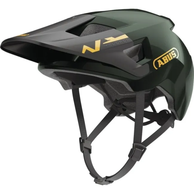 Abus - casca copii MTB - Youdrop - verde inchis