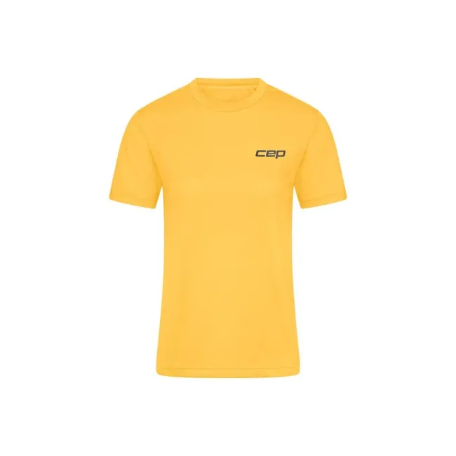 CEP - tricou tehnic - run shirt short sleeve - marigold