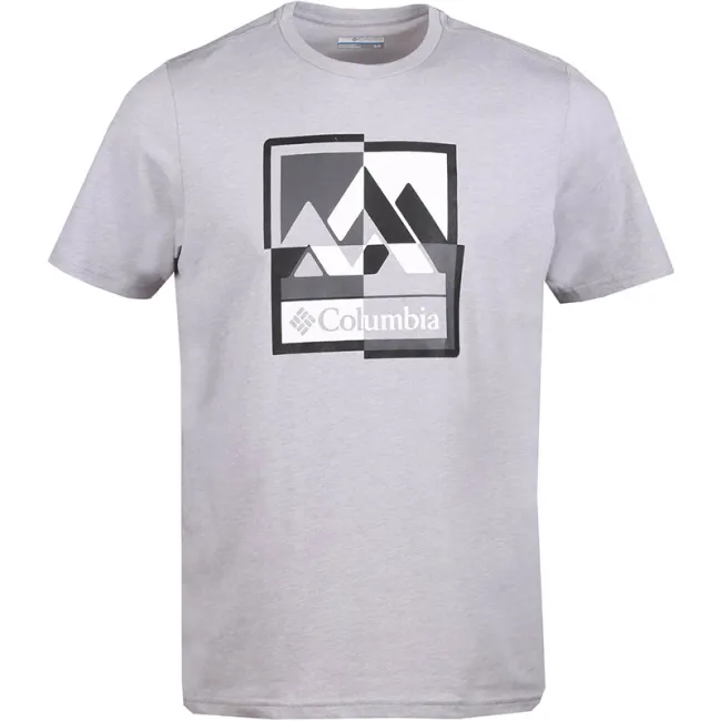 Columbia - Tricou Barbati Columbia M Alpine Way Graphic Tee - gri