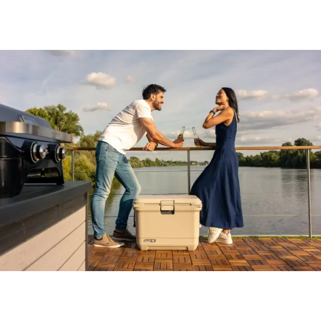 Lada frigorifica pasiva cu roti Coleman Pro 52l 5 zile gheata
