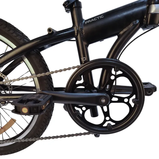 Bicicleta Pliabila Devron Practic 10 - 20 inch, Negru