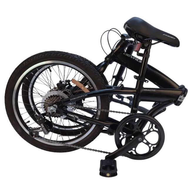 Bicicleta Pliabila Devron Practic 10 - 20 inch, Negru