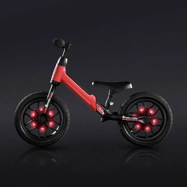 Bicicleta Copii QPlay Spark - 12 Inch, Rosu