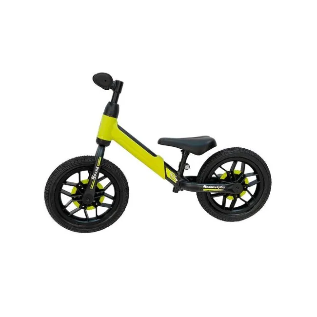 Bicicleta Copii QPlay Spark - 12 Inch, Verde