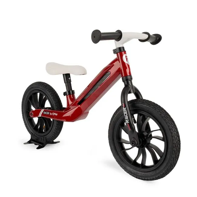 Bicicleta Copii QPlay Racer - 12 Inch, Rosu