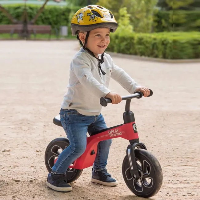 Bicicleta Copii QPlay Tech - 10 Inch, Negru