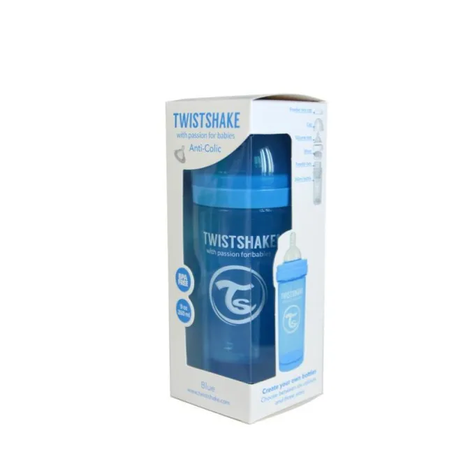 Biberon Anticolici Twistshake 260 Ml - Portocaliu