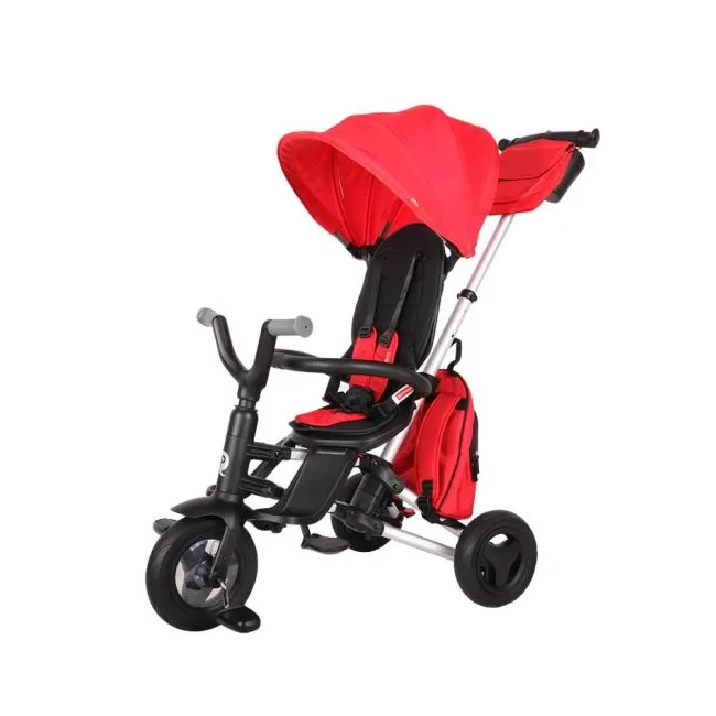Tricicleta Ultrapliabila QPlay Nova Rubber - Rosu