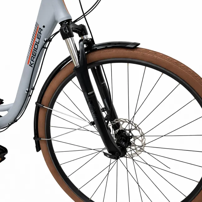 Bicicleta Trekking Kreidler 52752 - 28 inch, S, Gri