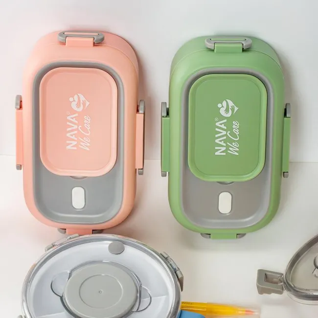 Lunchbox Nava We care 800 ml verde
