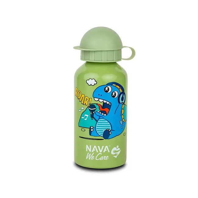 Sticla termoizolanta Nava We care 400ml verde