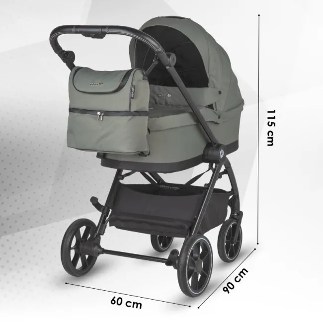Carucior modular 2in1 Coccolle Serry Moss green