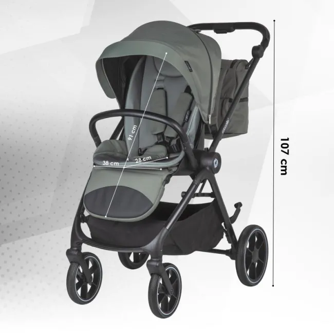Carucior modular 2in1 Coccolle Serry Moss green