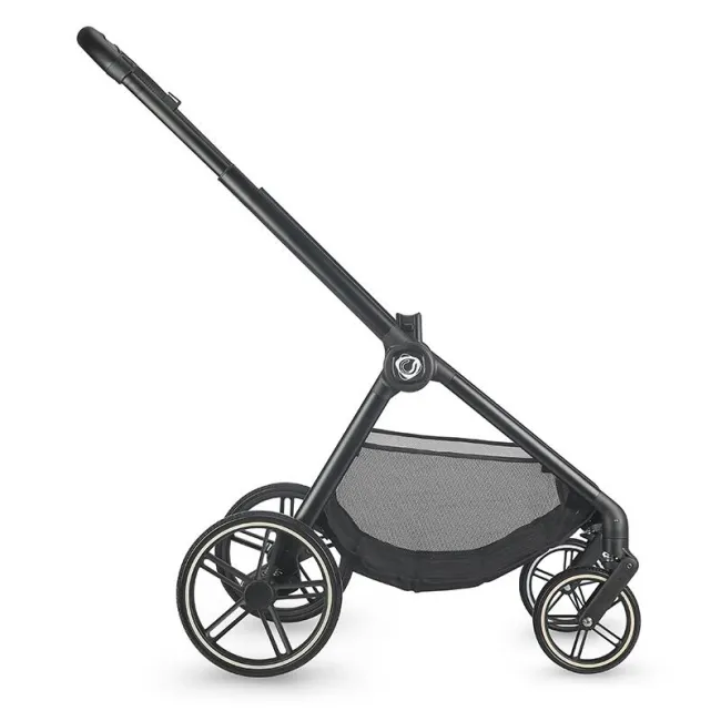 Carucior modular 4in1 Coccolle Lissia Anthracite cu Scoica auto iSize Coccolle Knox Black si Baza isofix iSize Coccolle Knox