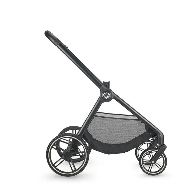 Carucior modular 4in1 Coccolle Lissia Anthracite cu Scoica auto iSize Coccolle Knox Black si Baza isofix iSize Coccolle Knox