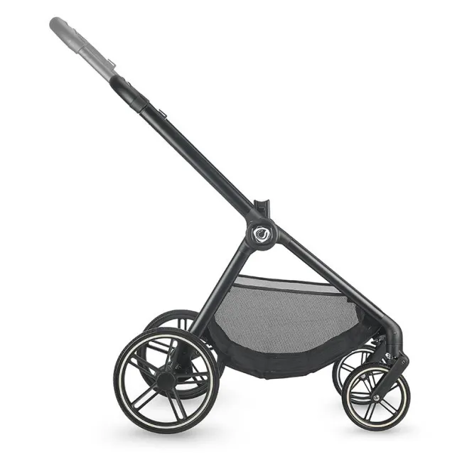 Carucior modular 4in1 Coccolle Lissia Anthracite cu Scoica auto iSize Coccolle Knox Black si Baza isofix iSize Coccolle Knox
