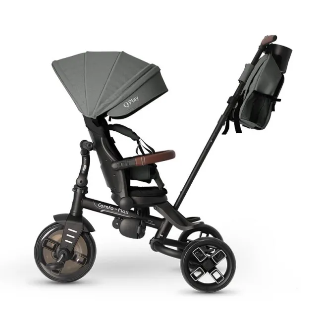 Tricicleta ultrapliabila Qplay Comfo Max Gri