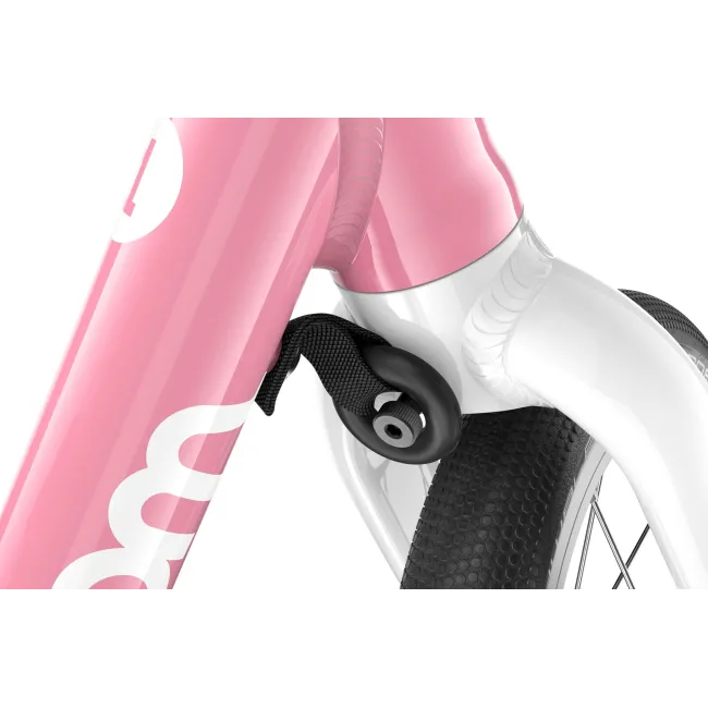 Bicicleta copii Woom GO 1 cu roti 12" powder pink