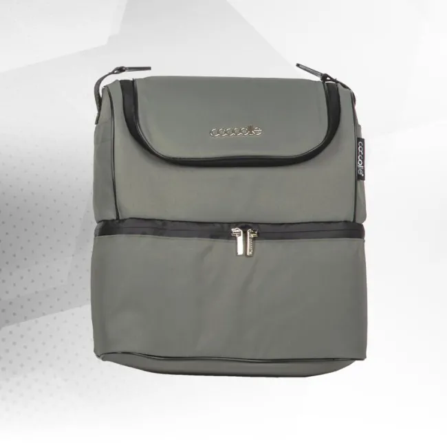 Carucior modular 4in1 Coccolle Serry Moss green cu Scoica auto iSize Coccolle Knox Black si Baza isofix iSize Coccolle Knox