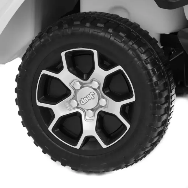 JEEP WRANGLER RUBICON WHITE - Masina de jucarie cu baterie