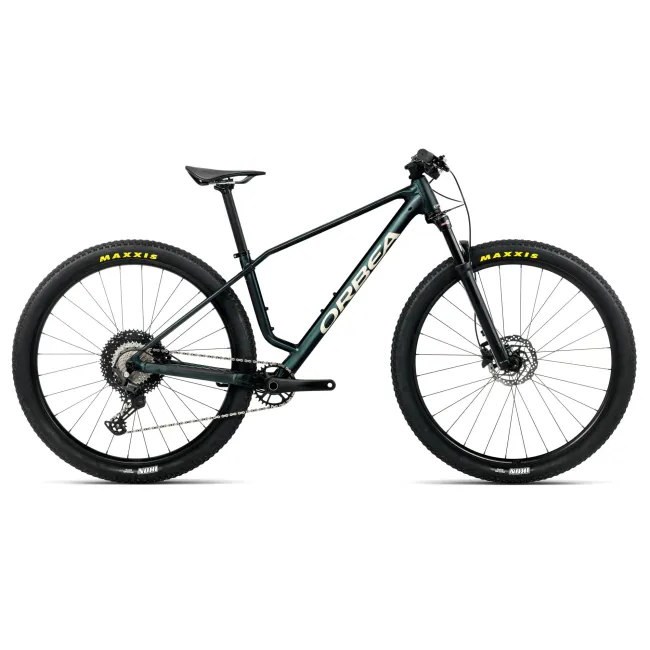 Orbea ALMA H30 - Espace Green (Matt)  |  Ivory White (Gloss) bicicletă MTB XC hardtail model 2026