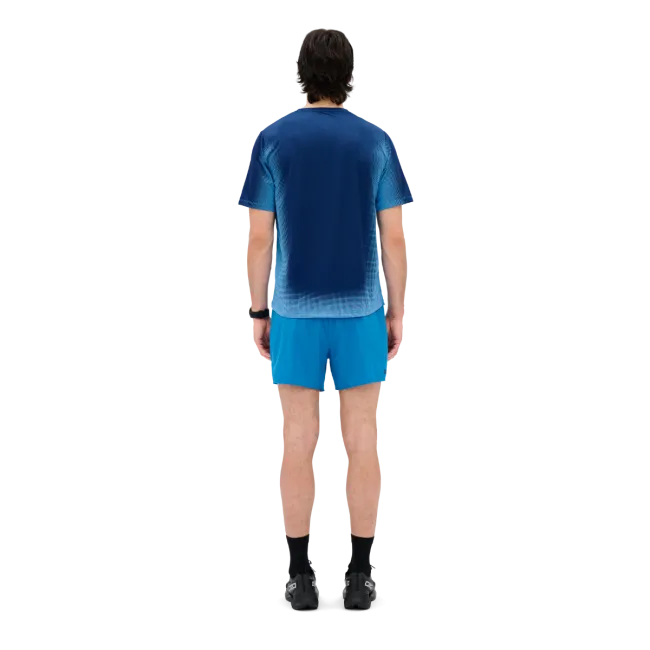 Pantaloni scurți alergare CEP Core Run Loose Fit - albastru | rezistenți vânt