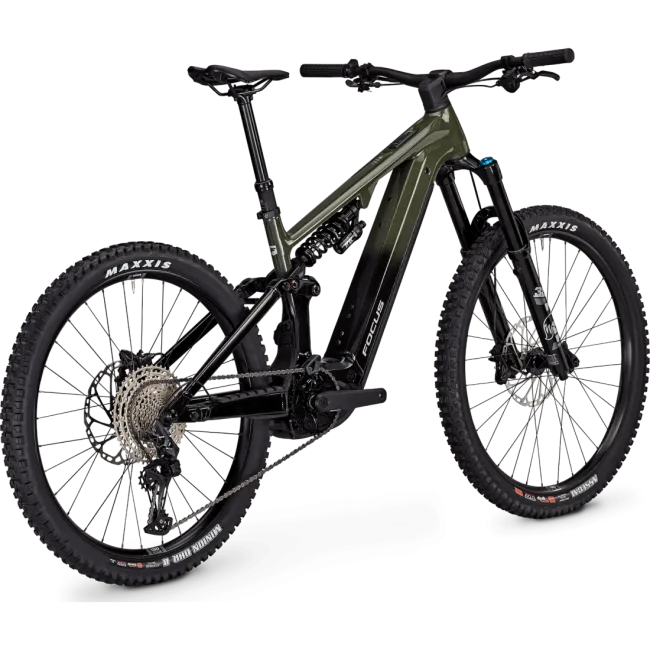 Bicicleta Electrica Focus Sam 2 6.8 29 600Wh Urban Green / Magic Black - M(42cm)