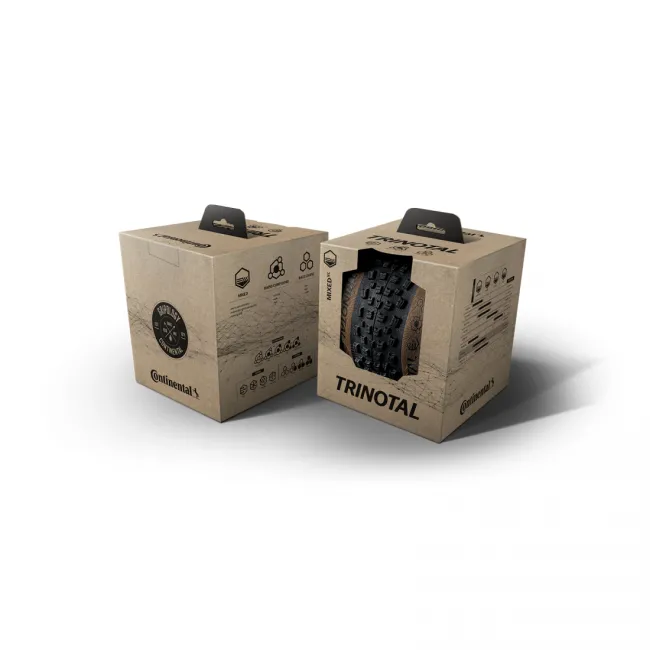 Anvelopa pliabila Continental Trinotal Race Rapid 60-622 (29 X 2.40) Rapid comp, Tubeless Ready, black/black